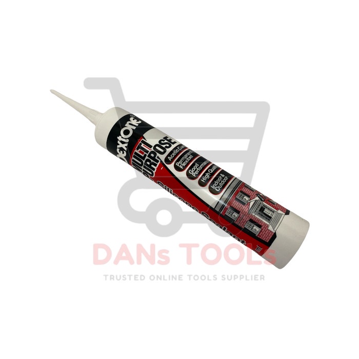 Lem Kaca Dextone 300ml - Lem Tabung - Silicone Sealant - Lem Silikon