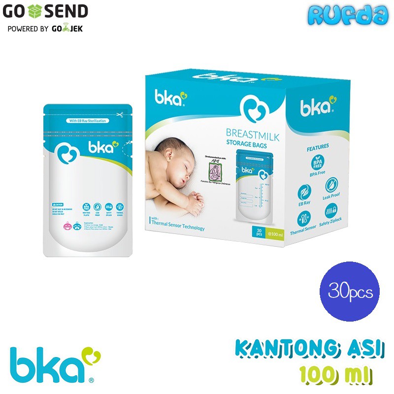 BKA 100ml Kantong ASI Breastmilk Storage Bags