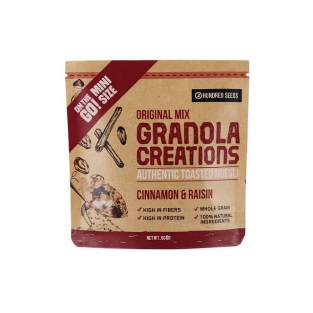 

Granola Creation Cinnamon & Raisin 60 gr