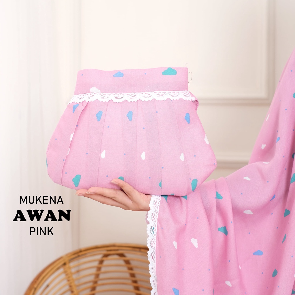 Mukena Rayon Dewasa Awan