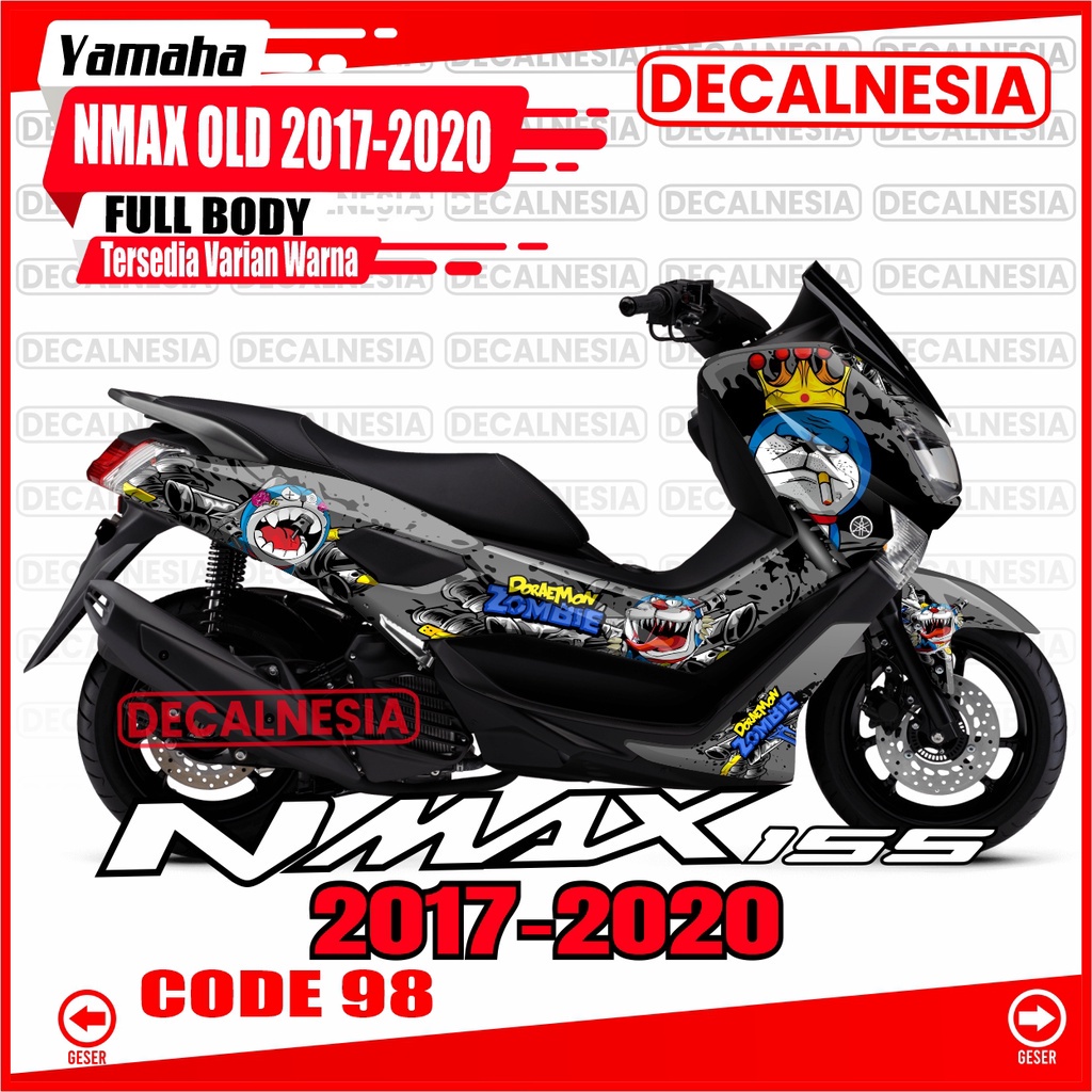 Decal Nmax 155 Old Full Body 2019 2018 Stiker Doraemon Sticker Motor Yamaha Modif Variasi Aksesoris 