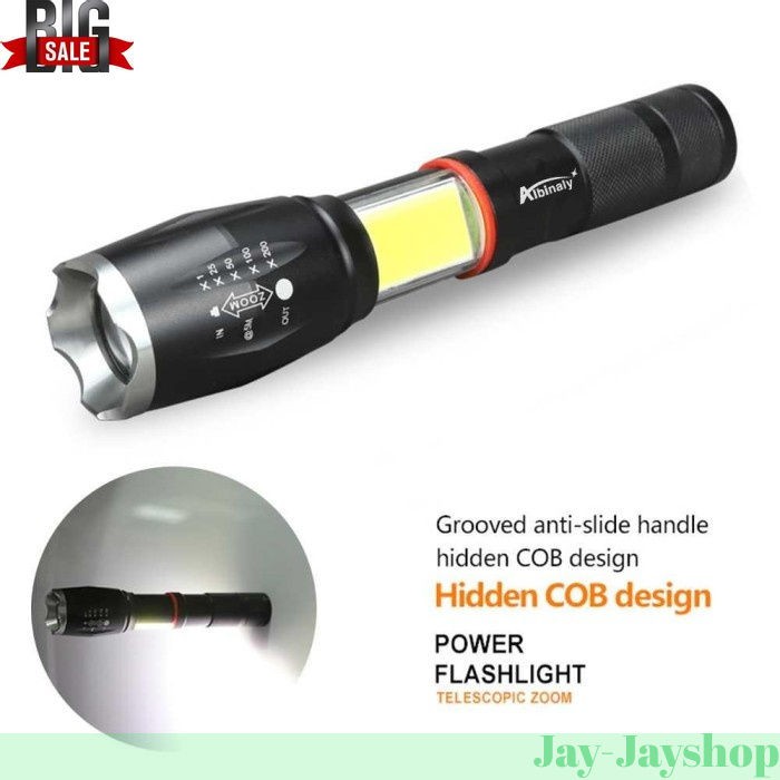 Senter LED Torch Cree XM-L T6 8000 Lumens LARIS