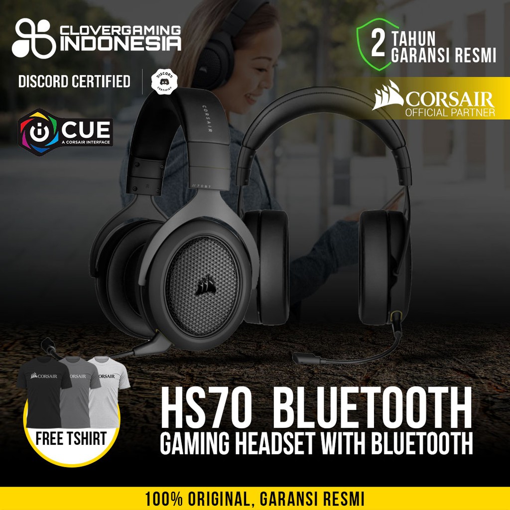 Corsair HS70 Bluetooth - Wireless Gaming Headset