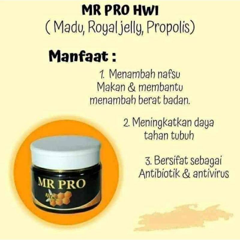 MR PRO HERBAL PENAMBAH BB & NAFSU MAKAN 100% ASLI ORIGINAL