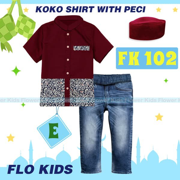 

Promo Terbatas - Import 8-13Th Fk102 Koko Anak Tangan Pendek India Navy Marun Coklat - 8-9 Tahun