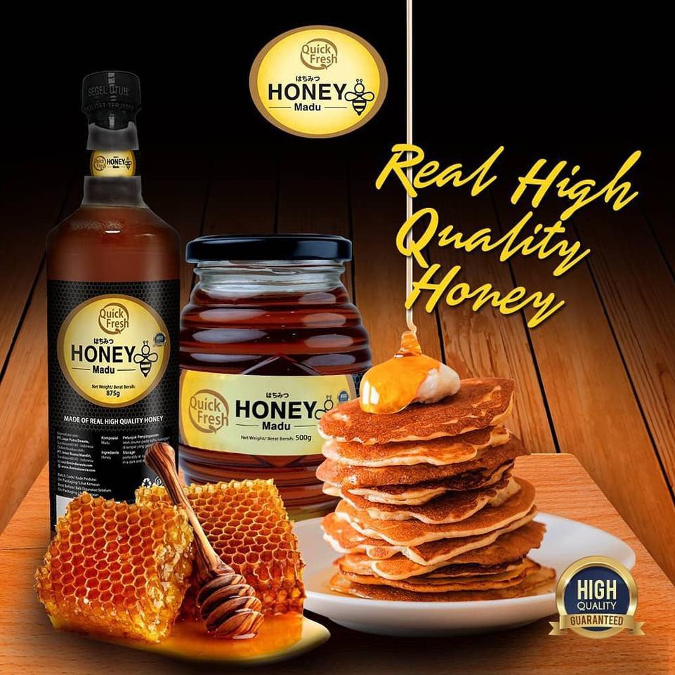 

Seller ➥ Quick Fresh Honey / Madu Asli 1 kg (Jar) 58➟ (Produk Keren)