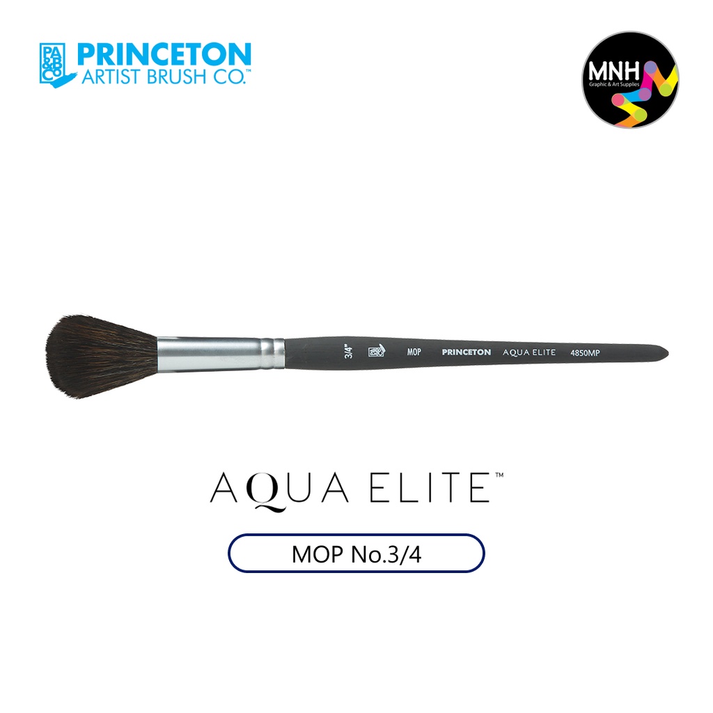 

Princeton Aqua Elite Synthetic Short Handle Mop Sz 3/4