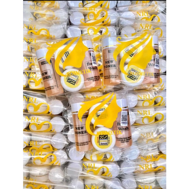 Cream NRL original kemasan baru mampuh menghilangkan jerawat dan flek lengkap dengan exp