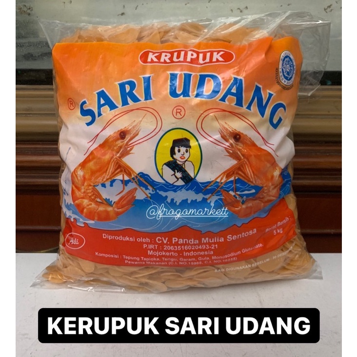 REPACKING !! Kerupuk Sari Udang Orange 250gr