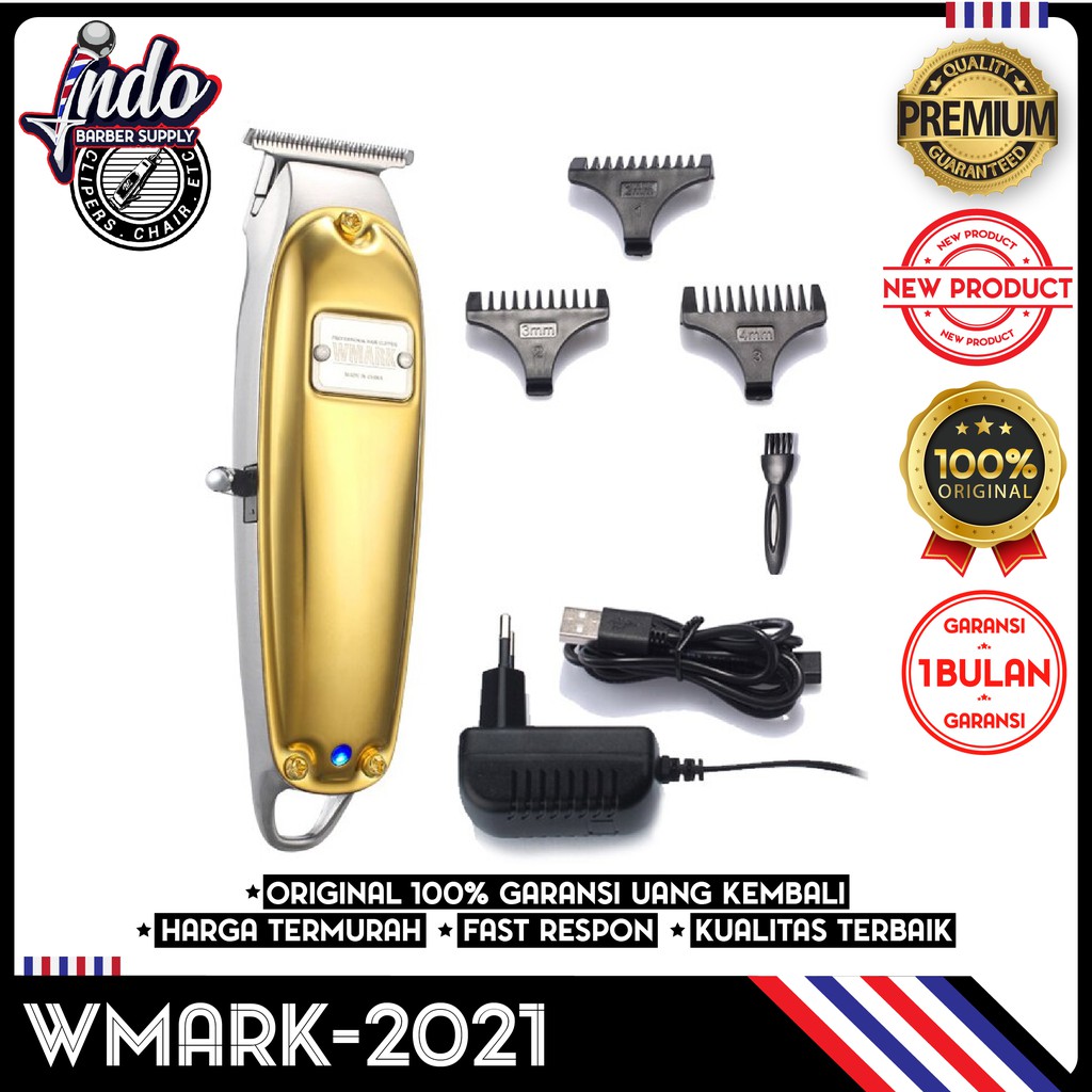 WMARK NG 2021 DETAILER / TRIMMER / BARBERSHOP / GOLD SILVER / CORDLES - GOLD