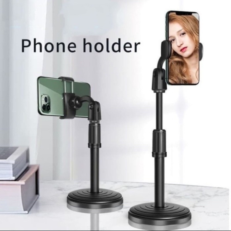 [AK ACC] PHONE HOLDER STANDING MEJA HD25 / HOLDER TATAKAN HP DI MEJA UNIVERSAL FLEXIBEL 360Derajat