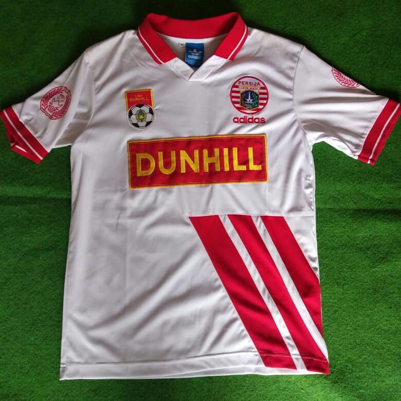Jersey Persija Retro Jakarta Jakmania Jakartans Original Merchandise Atribut Bola 1994/1995 Away