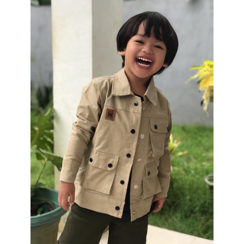 JAKET PARKA ANAK HIGH PREMIUM UMUR 2-6 TAHUN / FASHION ANAK / JAKET KEREN TERBARU