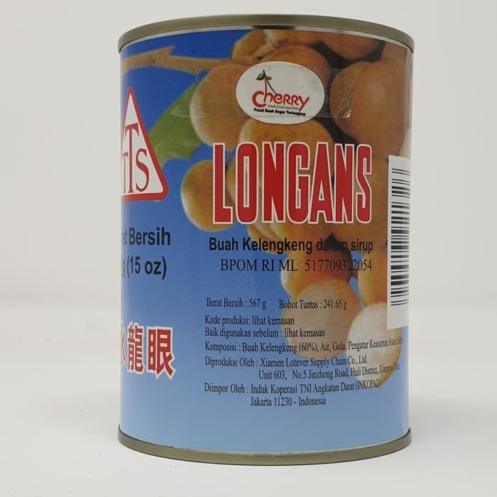 

Tts Longan 567Gr