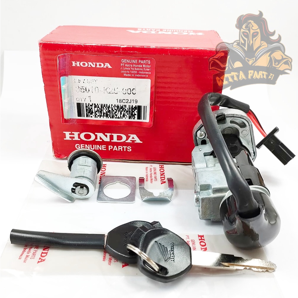 KUNCI KONTAK SET PLUS JOK ASLI ORIGINAL HONDA K25 BEAT KUALITAS ASLI ORIGINAL HONDA AHM PASTI PRESISI AWET DAN DIJAMIN MANTAP KUNCI BEAT FI KUNCI BEAT ESP KUNCI BEAT POP KUNCI BEAT KARBU KUNCI SET BEAT FI KUNCI SET BEAT POP KUNCI SET BEAT ESP STOP KONTAK