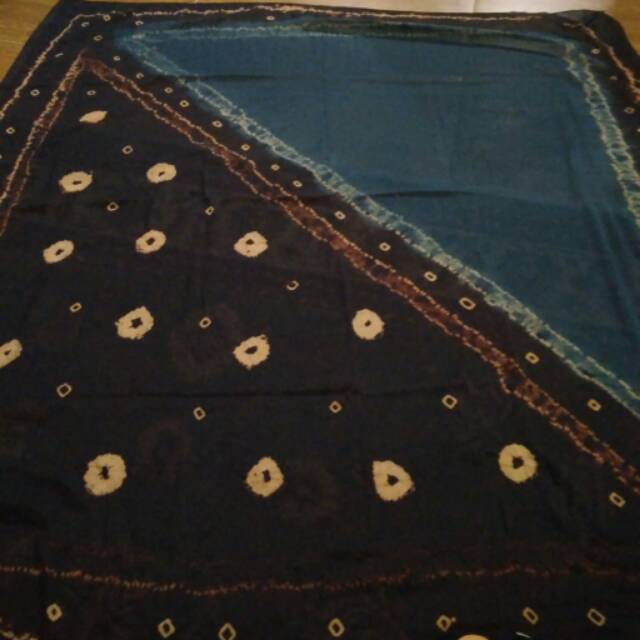 Jilbab persegi empat jumputan asli palembang