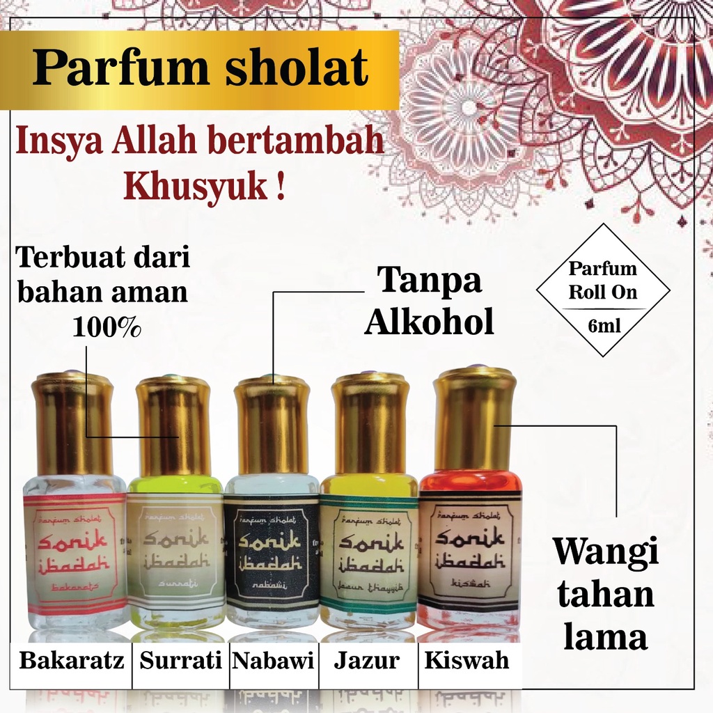 Parfum Non Alkohol - Minyak Wangi Sholat