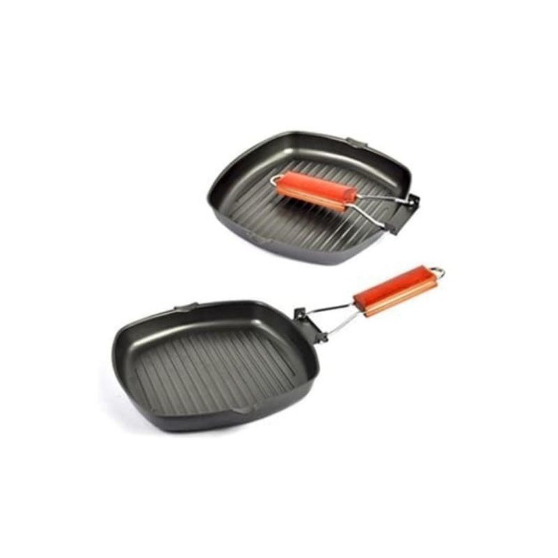 Square Grill Pan 20cm 24cm 28cm // Wajan Untuk Panggang Simple Dan Anti Lengket