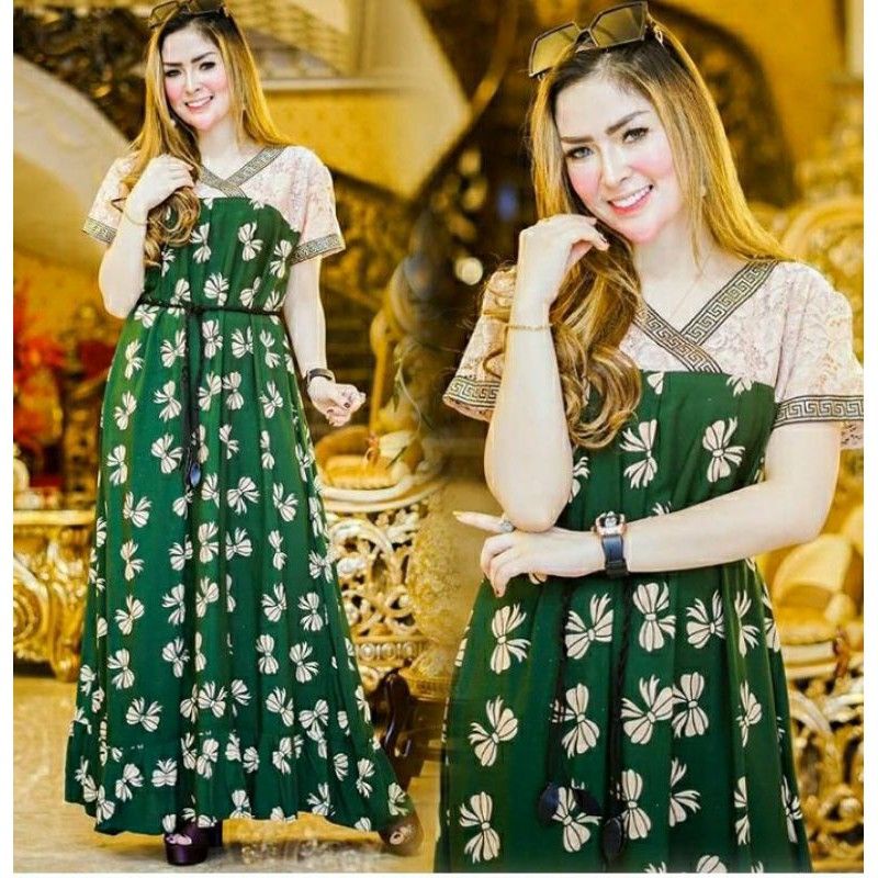 DASTER ARAB BUSUI PANJANG PREMIUM DASTER KENCANA UNGU DASTER WANITA KEKINIAN