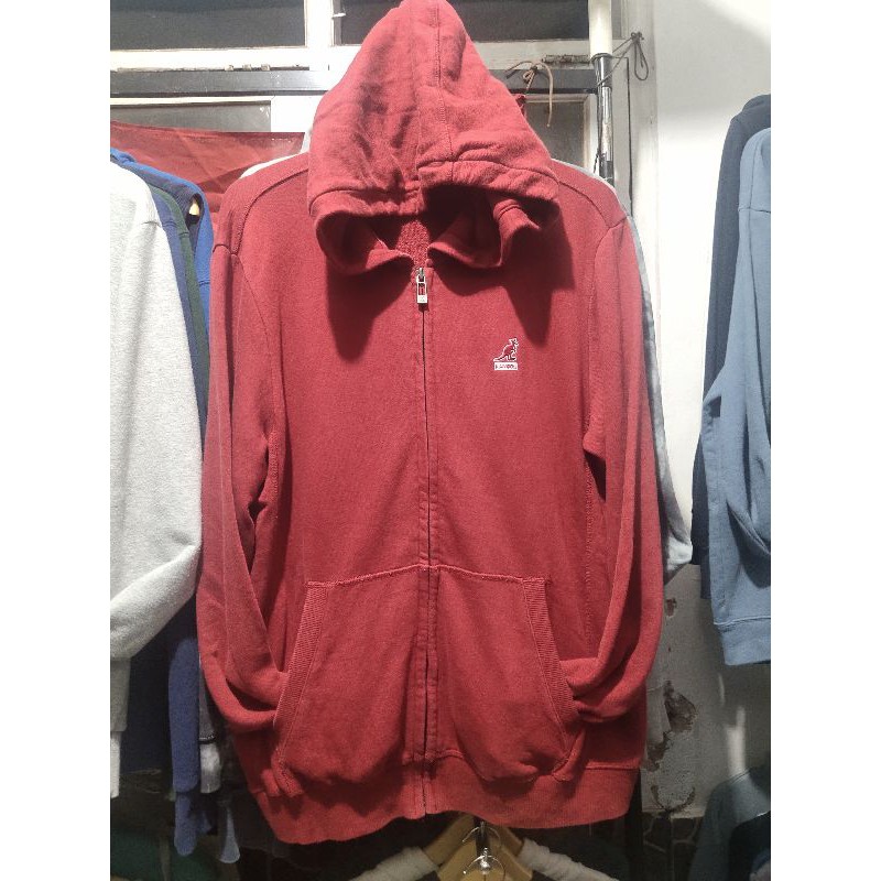 ZIP HOODIE KANGOL SECOND ORIGINAL