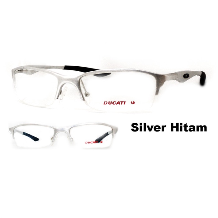 Kacamata Minus Pria - Kacamata Half Frame Pria Sport Titanium Photocromic Minus Anti