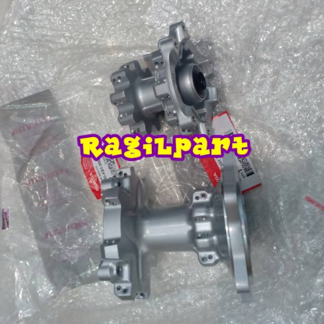 Tromol depan belakang crf 150 original AHM