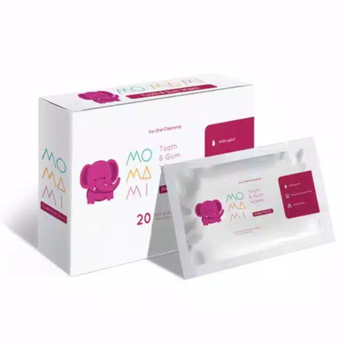 Momami Tisu Basah Bayi Tissue Sheets Tooth and Gum 20