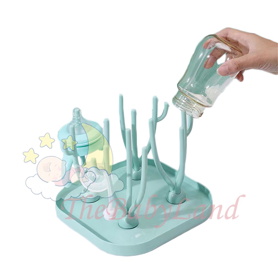 [1KG 5PCS] Babyland Rak Pengering Botol Susu Bentuk Koral Drying Rack Bottle