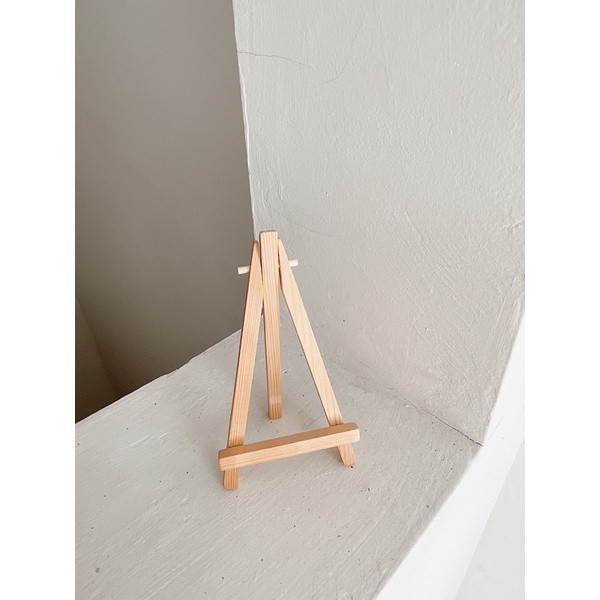 

Mini easel wood