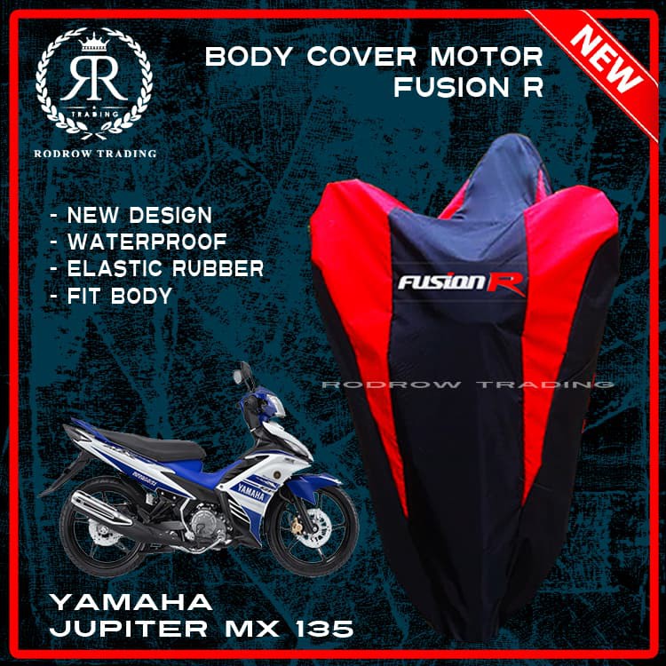 Body Cover Motor Jupiter MX 135 / Sarung Motor Jupiter MX 135 FUSION R diskon