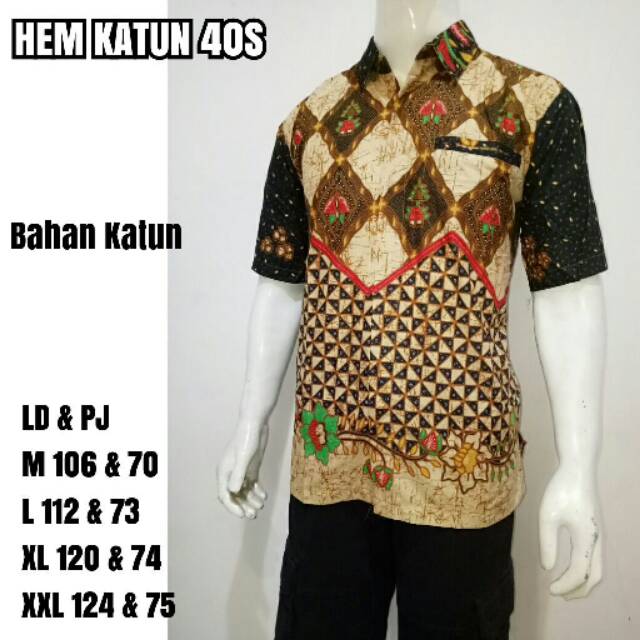 Kemeja Pria Katun by Boetik Bateeqkoe Online