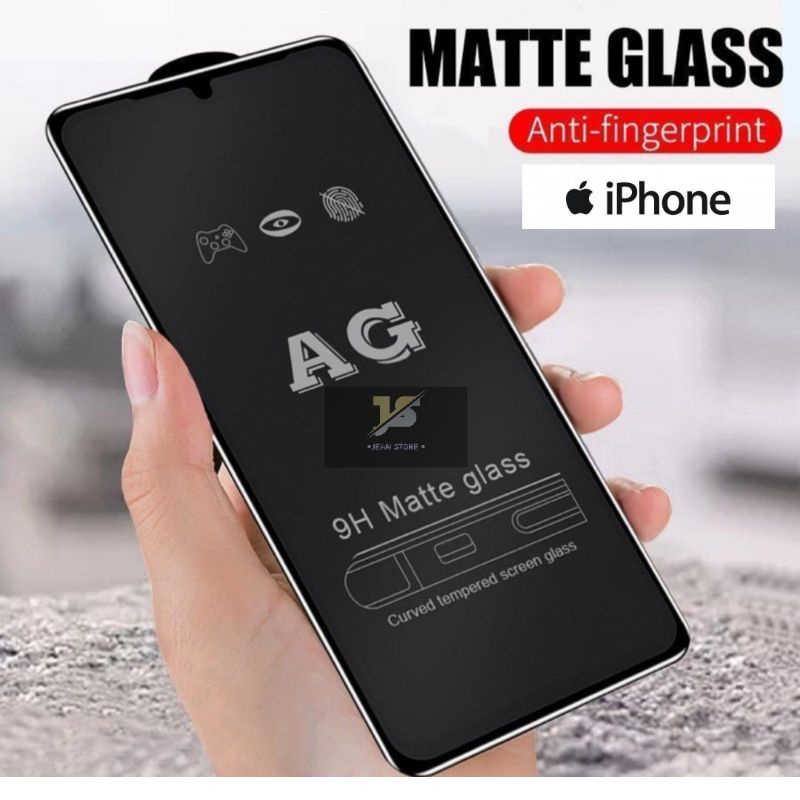 Tg Anti Gores Glare Tempered Glass Matte  IPHONE 6 6+ 6 7 7+ 8+ X XS XR 11 11 PRO 11 PRO MAX 12 12 MINI 12 PRO 12 PRO MAX 13 13 MINI 13 PRO 13 PRO MAX 14 14 PRO 14+ 14 PRO MAX