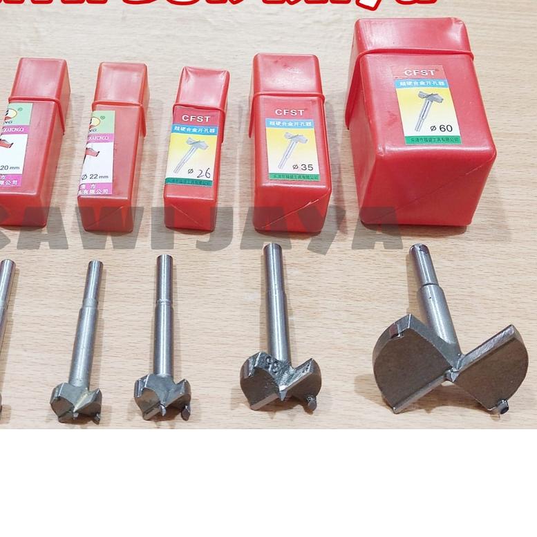 ❈ Mata Bor Kayu Engsel Sendok Kunci Huben Lemari ❁