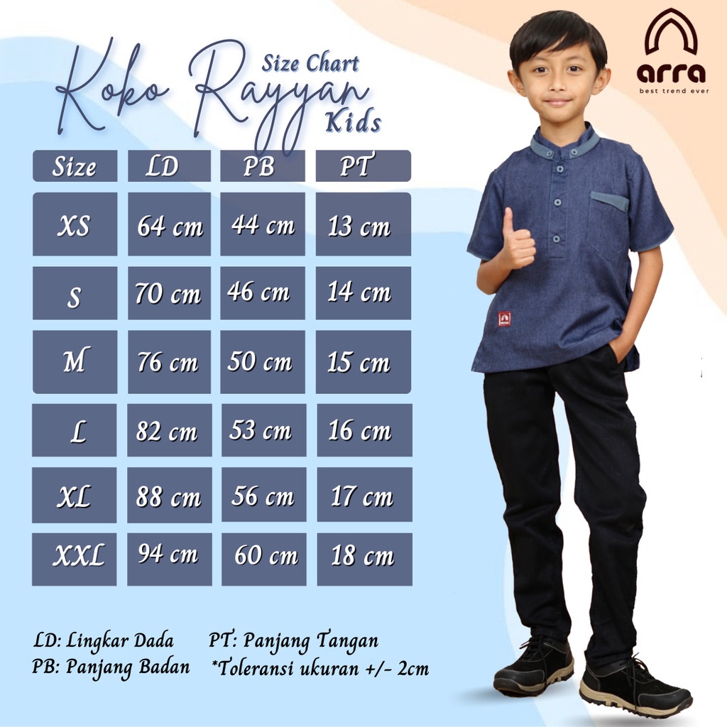 Arra Sarimbit Keluarga Gamis Ayah Ibu Anak Series Rayyan Warna Navy Blue Denim Original Premium Baju Pasangan Couple Busana Muslim Terbaru 2022