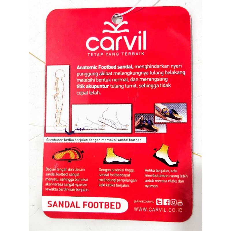 Sandal carvil Benzo 01 02 orginal