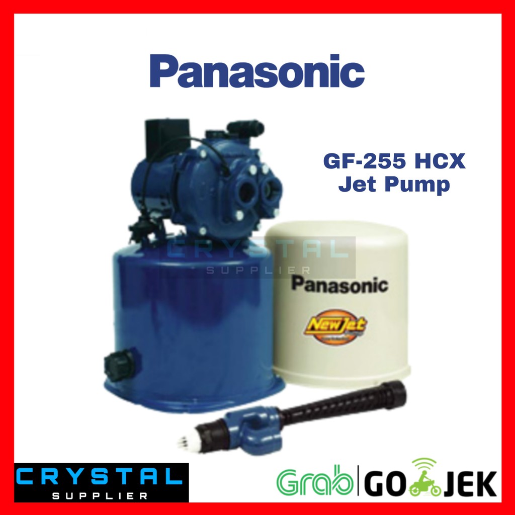 JET PUMP PANASONIC GF-255HCX / GF 255 HCX Pompa Sumur Dalam Otomatis