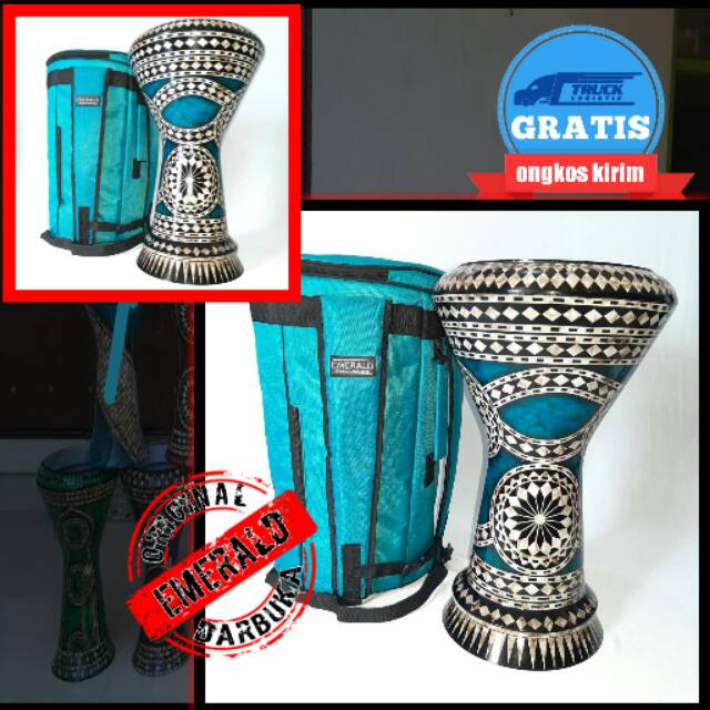 ☪HEBOH✫ Gratis ongkir Darbuka alexandria 9 inch ®