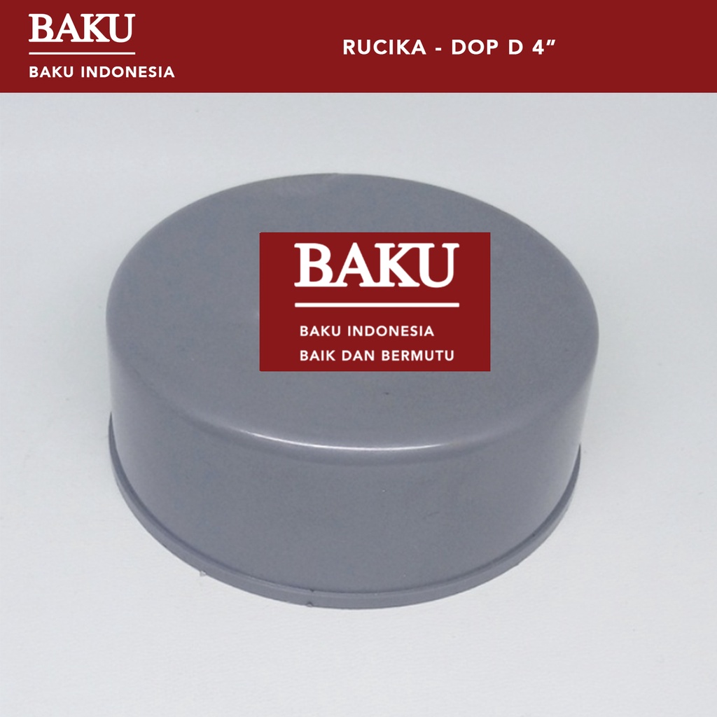 Rucika Dop AW 4" / TUTUP Dop 4" Rucika