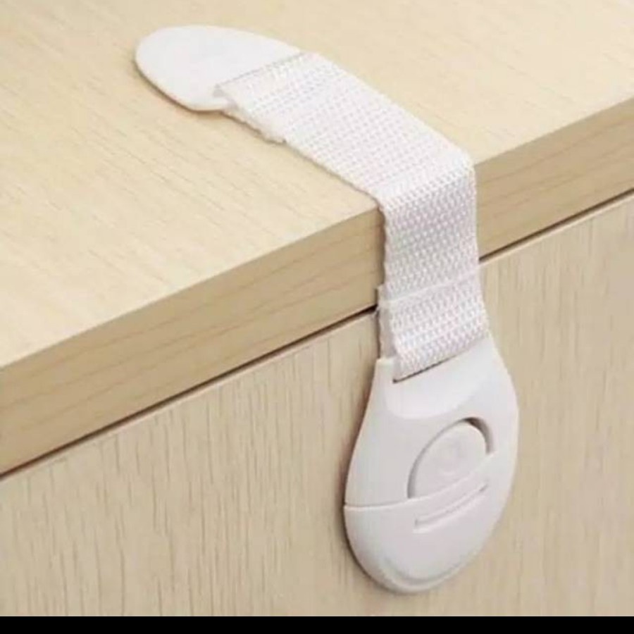 Gen2 Pengaman Laci Lemari Pintu Kulkas Anak Sudut Safety Lock Belt NEW pengaman pintu