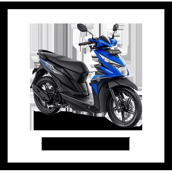 Honda All New BeAT eSP FI Sporty CBS ISS Sepeda Motor NEW
