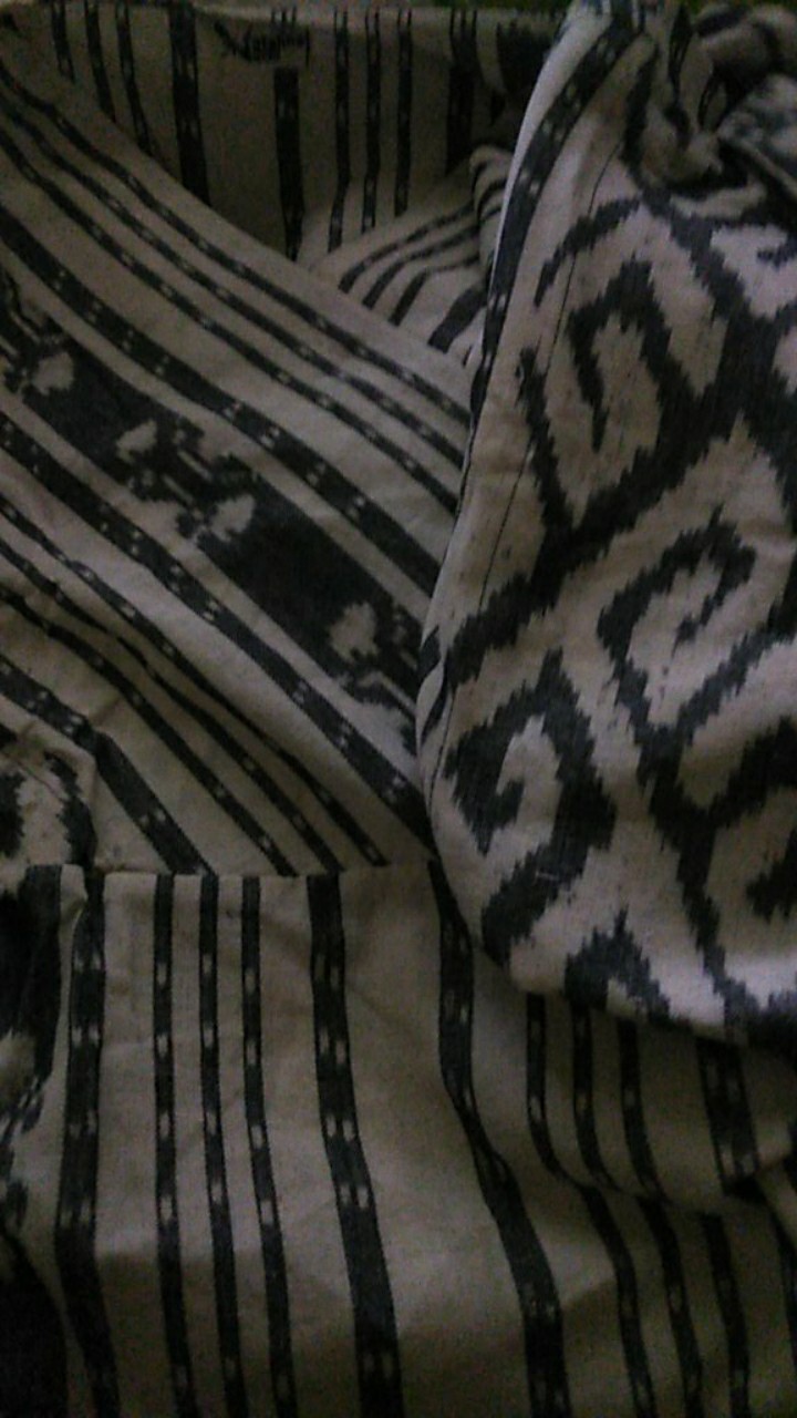 Set Couple Kemeja Tenun X Desty Full Tenun