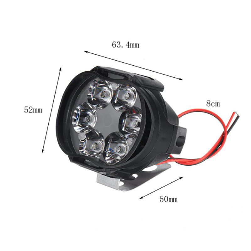 Lampu Led Motor Mobil Sorot Spion Tembak Worklight Cree 6Watt 6 Led