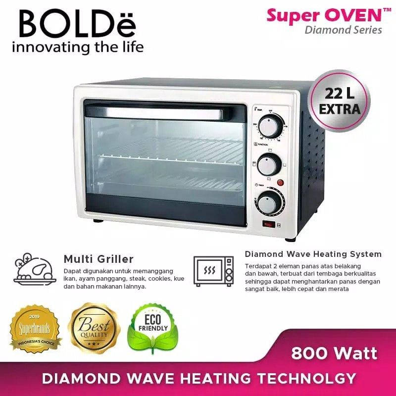 Oven Bolde Super Oven Diamond Series 22L