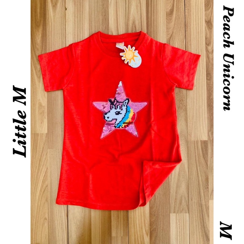 Kaos Little M size M lucu cantik