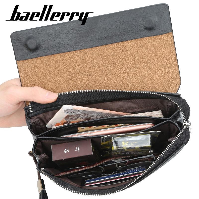 BAELLERRY A418-21 Clutch Pria Kulit Business Handbag WK-SBY