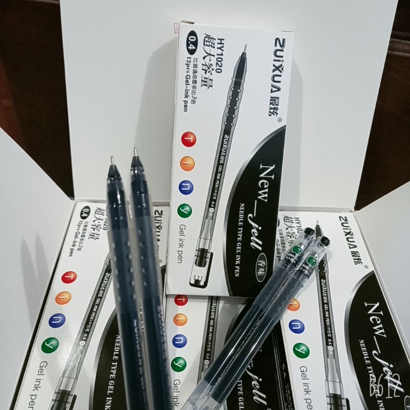 

Bolpoin Bolpen Gel Pen Hitam 0.4mm Gel Pen Terlaris HY1020