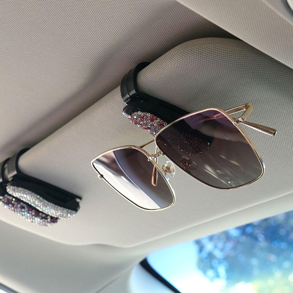 Lanfy Klip Holder Kacamata / Bon / Nota Multifungsi Portable Untuk Sun Visor Mobil