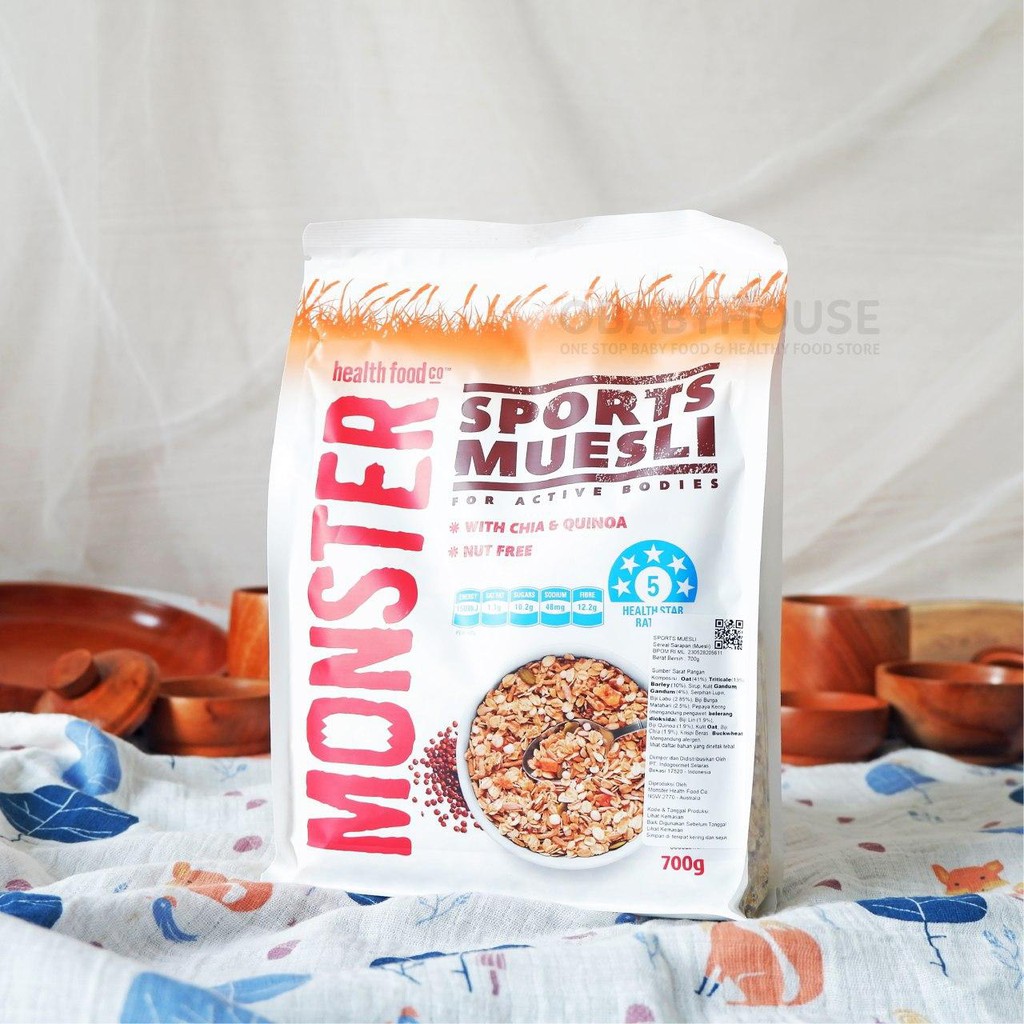 Monster Sports Muesli 700 gram