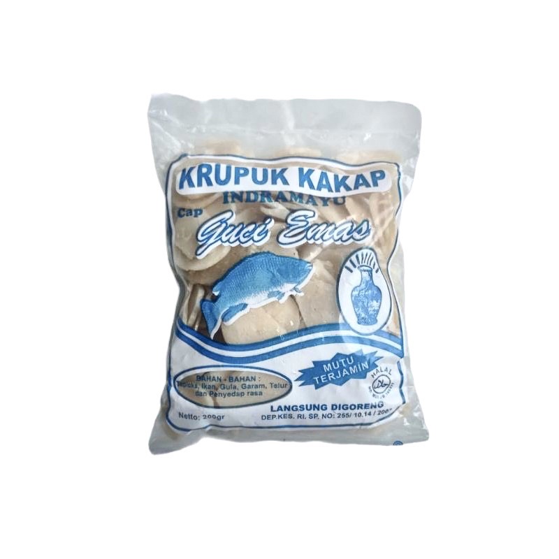 

Kerupuk Guci Emas Kakap FREE DUS + BUBBLE WARP