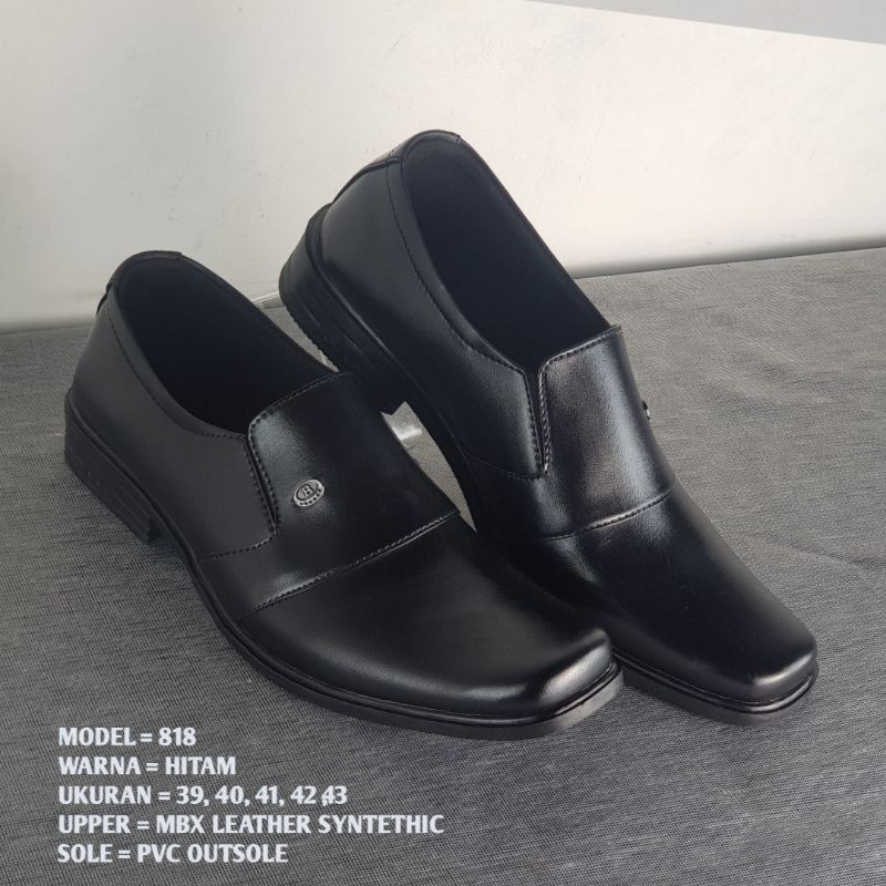 (818) SEPATU PANTOPEL PANTOVEL FANTOFEL FORMAL PRIA